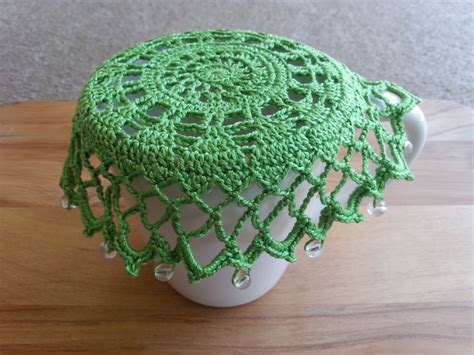 Emerald Green Vintage Inspired Crochet Jug Cover Nz P Gallery