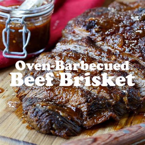 Oven Barbecued Beef Brisket Food Recipe Keto