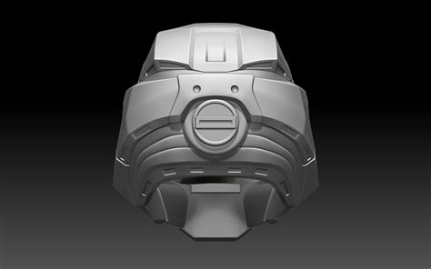 HALO Spartan Helmet 3D model 3D printable | CGTrader