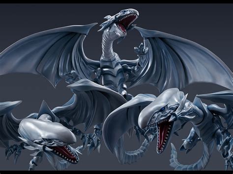 Yu Gi Oh Blue Eyes White Dragon SH MonsterArts Figure Revealed