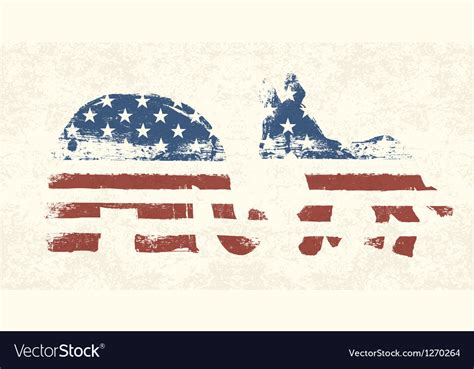 Democratic and republican political symbols Vector Image