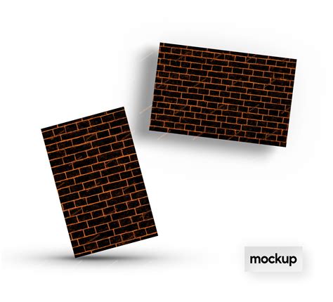 Orange Brick Wall Seamless Background — Drypdesigns