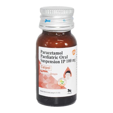 Calpol Peppermint Flavour Paediatric Drops Ml Price Uses Side