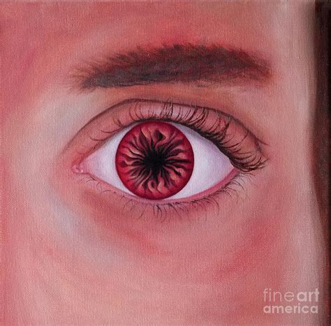 Eyes Of Fire Painting By Heather Strazza Fine Art America