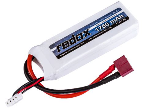 Pakiet Akumulator LiPo Redox ASG 1750 MAh 11 1V 20C Scalony Rodzinny