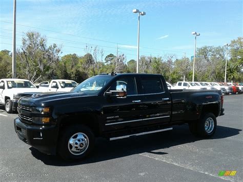 2018 Black Chevrolet Silverado 3500hd Ltz Crew Cab 4x4 126059068 Photo