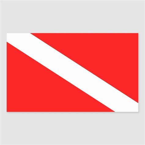 A Red And White Flag With The Diagonal Diagonal Stripe On It S Left Side