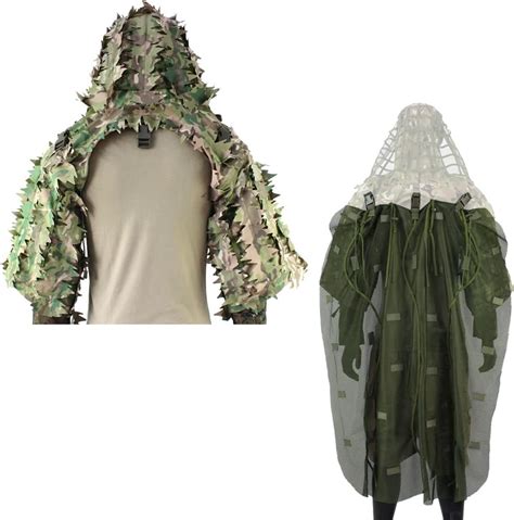 Amazon Rocotactical D Leafy Ghillie Suit Foundation Viper Hood