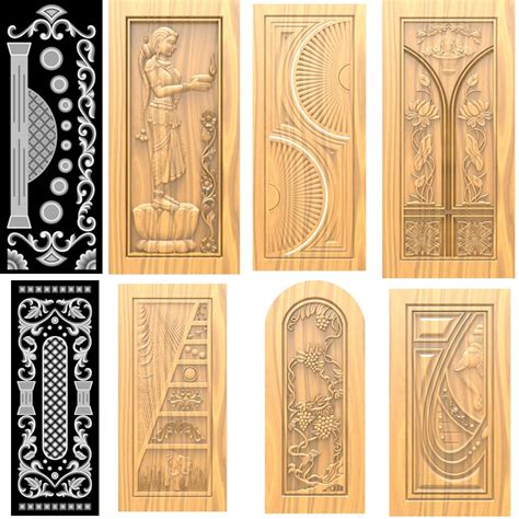 X D Door Relief Files For Cnc Router Carving Machines In Stl Format