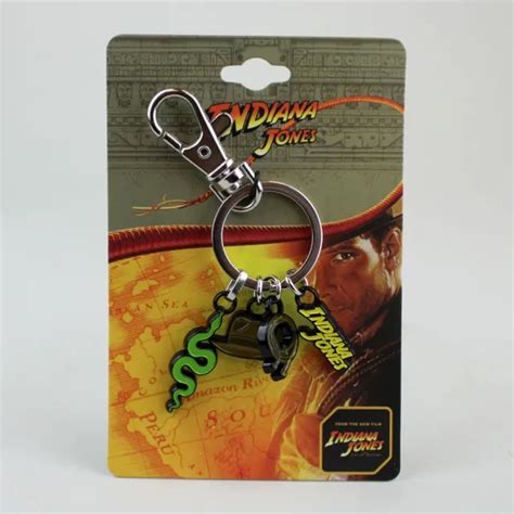 INDIANA JONES AND The Dial Of Destiny Enamel Charm Keychain 12 25