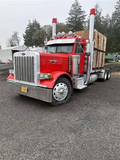 Peterbilt 379 Standard Mount Bumpers - American Eagle | Lincoln Chrome