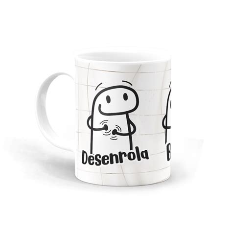 Caneca Flork Desenrola Bate E Faz Um Cafezinho Canecas Horas