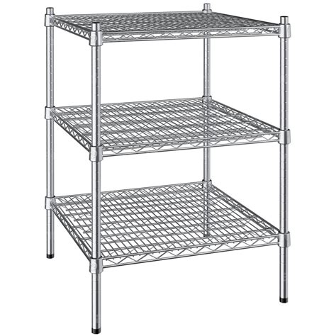 Regency 24 X 24 X 34 Nsf Stainless Steel 3 Shelf Kit