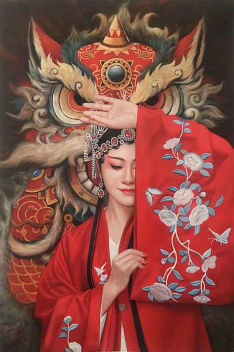 Peking Opera Nude Art Cheapwallarts