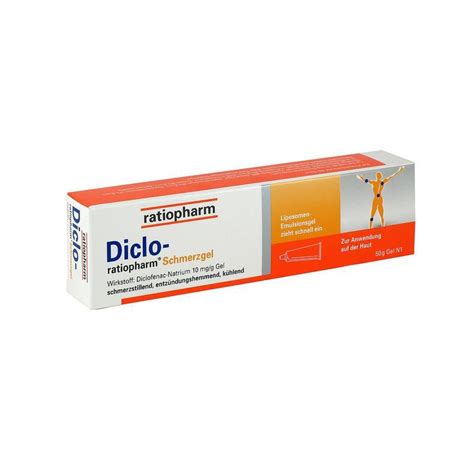 DICLO RATIOPHARM Schmerzgel 50g