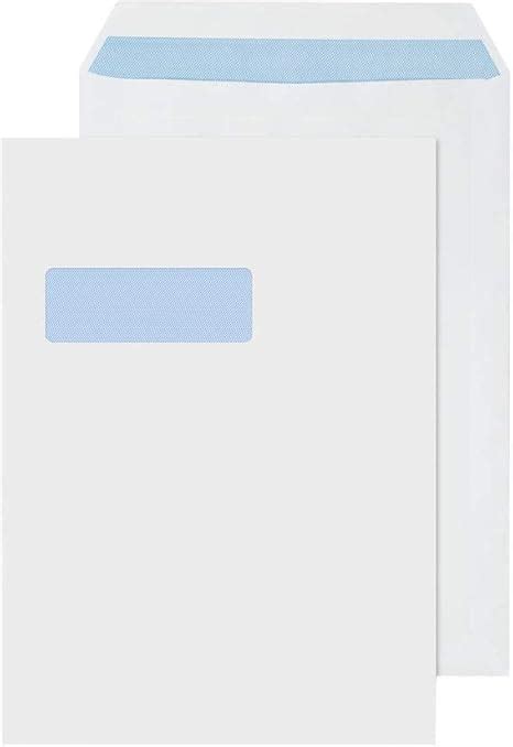 Q Connect C Envelopes Window Self Seal Gsm White Pack Of