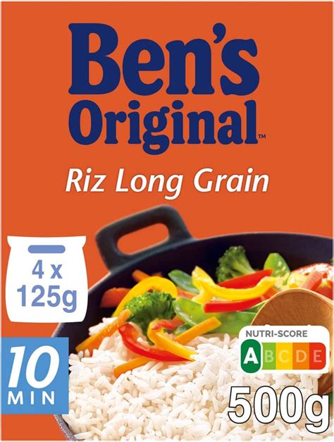 Lot De Unit S Ben S Original Riz Long Grain Cuisson Rapide