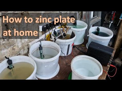 How To Zinc Plate At Home A Beginner S Guide Youtube