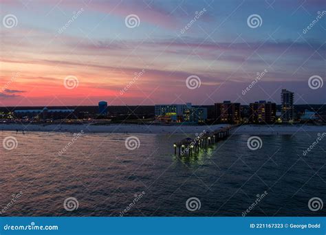 Orange Beach, Alabama at Sunset in June 2021 Stock Image - Image of view, summer: 221167323