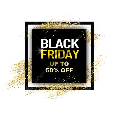 Black Friday Black Gold Minimalist Label Black Friday Black Gold