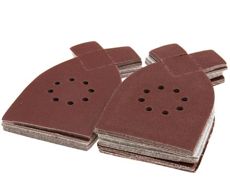 50x Sanding Sheets Sander Grit Sandpaper For Black And Decker Ka110e