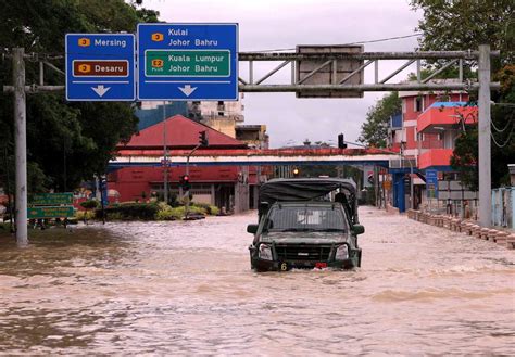 Mangsa Banjir Di Johor Melonjak Lebih Orang Malaysianow