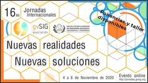 16as Jornadas Internacionales gvSIG Disponible la grabación de las