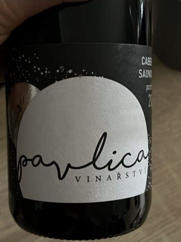 Vinařství Pavlica Cabernet Sauvignon Pozdní Sběr Vivino US