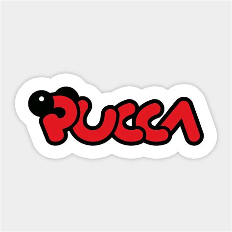 Pucca Logo By Emma Corrin In 2023 Pucca Funny Stickers Logo Sticker