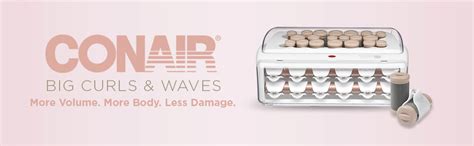 INFINITIPRO BY CONAIR Ceramic Flocked Hot Rollers For Long Medium And All Hair Hair Curler