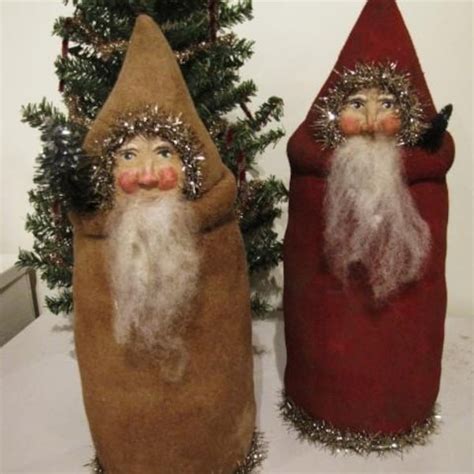 Primitive Santa Etsy