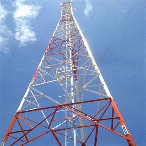 Hot Dip Galvanized Steel Lattice Angle Steel Tower Tubular Telecom Tower