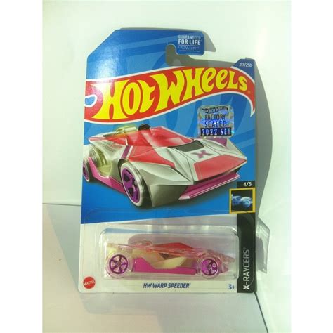 Jual Hot Wheels 2022 X Raycers Mini Collection 4 HW Warp Speeder Glow In The Dark Treasure