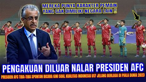 BISA GEGERKAN ASEAN Presiden AFC Langsung NGOMONG GINI Soal Timnas