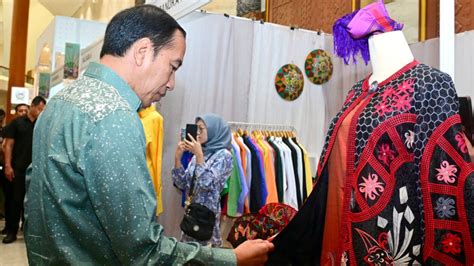 Foto PRESIDEN Jokowi Buka Pameran INACRAFT On October 2023 Ada 772