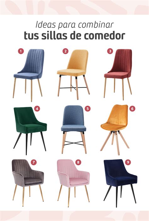 C Mo Combinar Las Sillas De Comedor De Colores Blog Decolovers