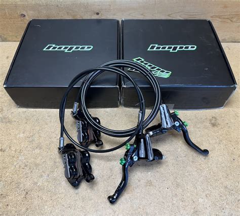 2022 Hope Tech 3 V4 Disc Brakes Special Edition Blackgreen For Sale