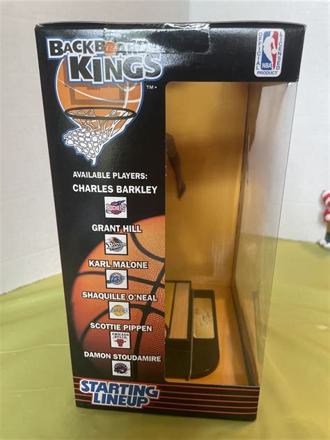 Shaquille Oneal Starting Lineup Backboard Kings Ebay