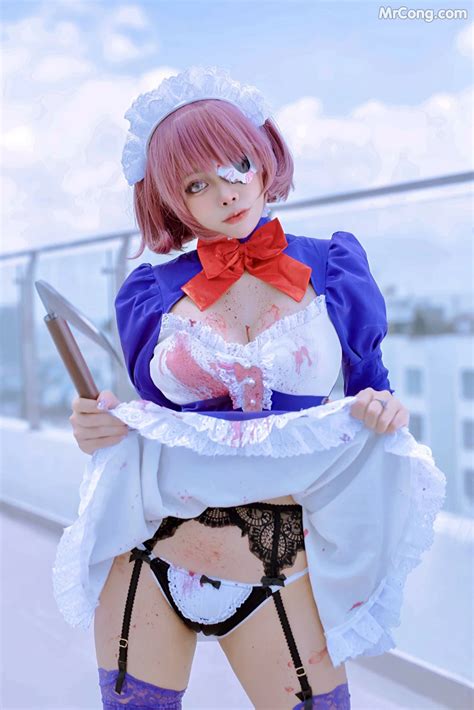 Coser Byoru Maid Mask Photos