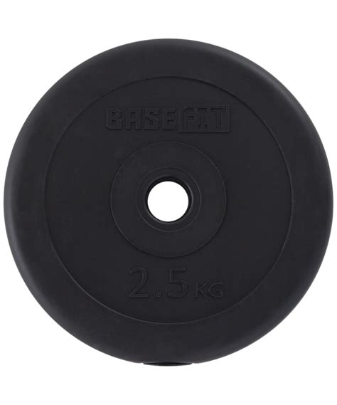Диск пластиковый BB-203, d=26 мм, черный, 2,5 кг 4680459126405 купить в ...