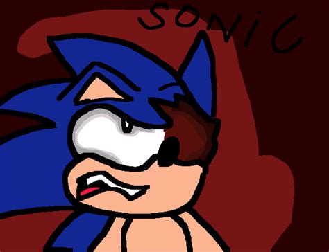 Pixilart Sonic Bloddy By Little Charlie