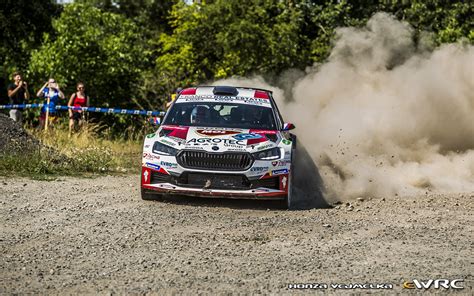 Kopecký Jan Hloušek Jan Škoda Fabia RS Rally2 Rally Bohemia 2023