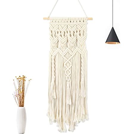 Amazon Yanmao Pcs Macrame Wall Hanging Art Woven Wall Decor Boho