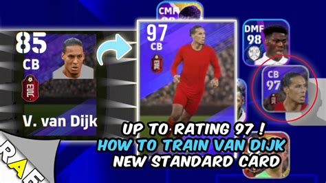 How To Train Van Dijk In Efootball Youtube