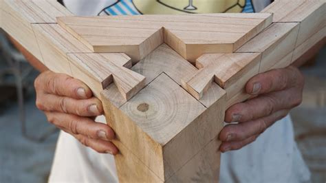 Build Hand Cut Mitred Wood Dovetails Amazing Traditional Japan