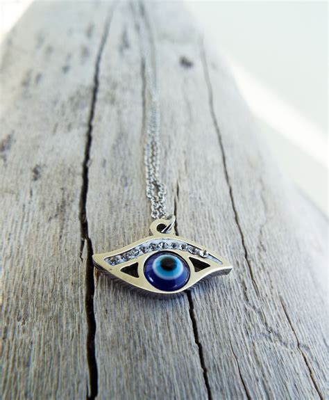 Stainless Steel Evil Eye Pendant