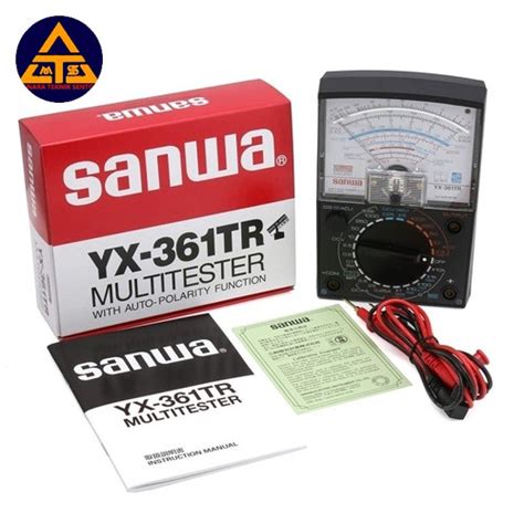 Jual Sanwa Yx 361tr Analog Multimeter Jakarta Barat Menara Teknik Sentosa Tokopedia