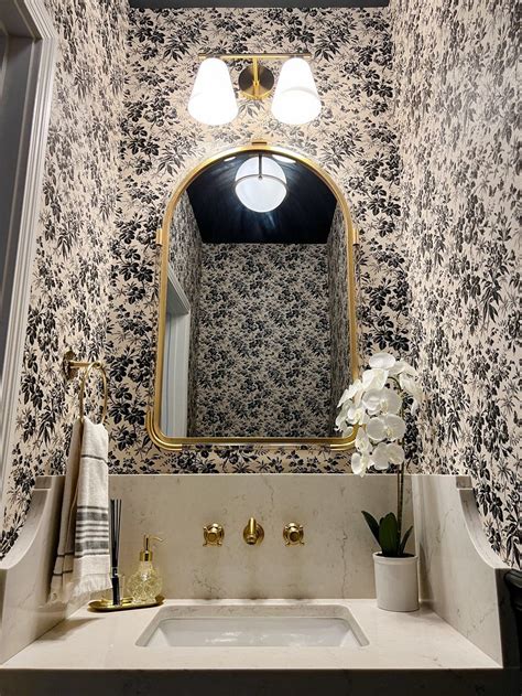 Dreamy Luxurious Powder Room Makeover — Gathered Living Luxury Powder