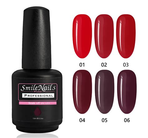 Gel Polish Cherry Red - Smile Nails Phuket