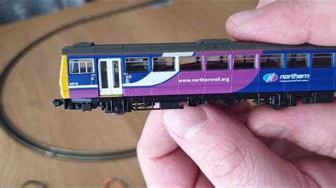 Dapol N Gauge Class 142 Northern Rail Unboxing And Review Youtube